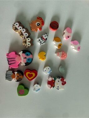 Vintage Kawaii/Sanrio Novelty Erasers Bundle